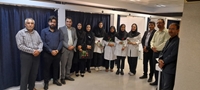 دکتر صادق محمدنیا احمدی با حضور در بخش فیزیوتراپی بیمارستانها روز ملی فیزیوتراپ را تبریک گفت