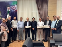 تقدیر از کارکنان پدر خوش جمعیت به مناسبت هفته ملی جمعیت در ستاد معاونت درمان 